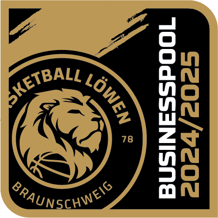 Logo Basketball Löwen Braunschweig - Das Hotel 'An der Stadthalle' in Braunschweig bietet mit liebe zum Detail ausgestattete Zimmer und schallisolierte Fenster für eine ungestörte Übernachtung in Braunschweig.